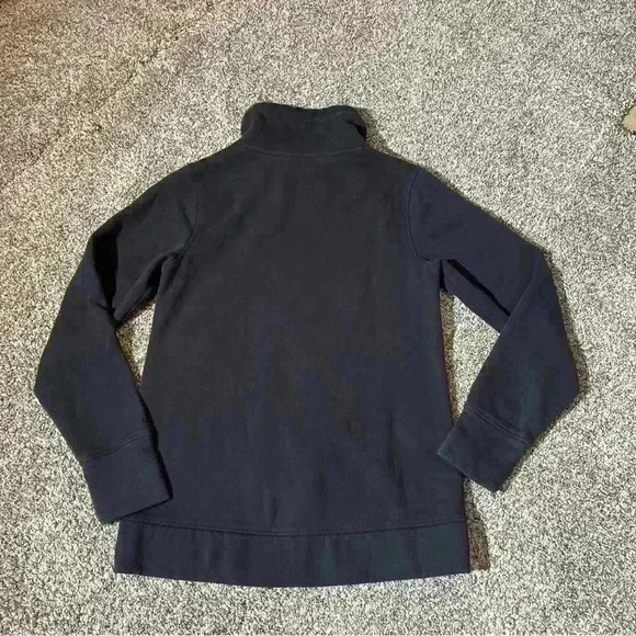 DSG Women's Tulip Hem Funnel Neck Pullover Black Sz Small - Picture 9 of 9